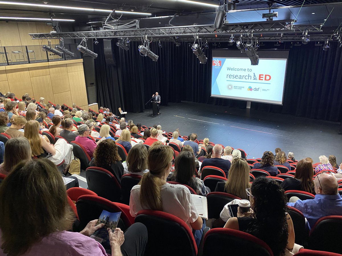 ResearchED Perth 2025 is underway! Share your takeaways on #rEDPerth #researchEDPerth