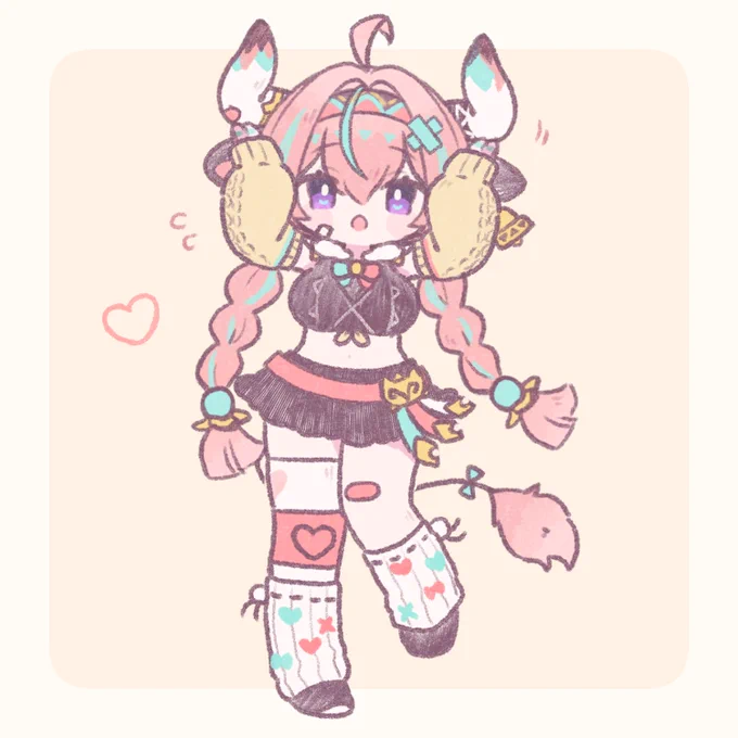 ツノ重そうでかわいいね#原神 #ヴァレサ #varesa 
