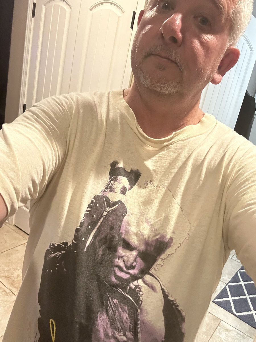 Danny Fabrizius (@fab1) on Twitter photo Found my <a href="/BillyIdol/">Billy Idol</a> Charmed Life t-shirt from 1990 going through a box of old shit. Can't believe it still fits. Was my first Idol concert. Looking forward to the next one in May. Found my <a href="/BillyIdol/">Billy Idol</a> Charmed Life t-shirt from 1990 going through a box of old shit. Can't believe it still fits. Was my first Idol concert. Looking forward to the next one in May.