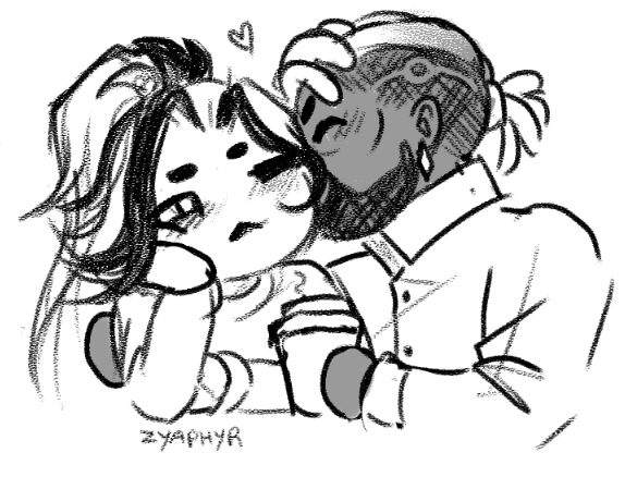 zyaphyr's tweet image. Sketchbook 17/30 04/04/2025 
#SketchbookVirtual  
--
:D
--
#LeagueOfLegends #LeagueOfLegendsFanArt #ksante #yone #yosante #kyone #fanart #heartsteel