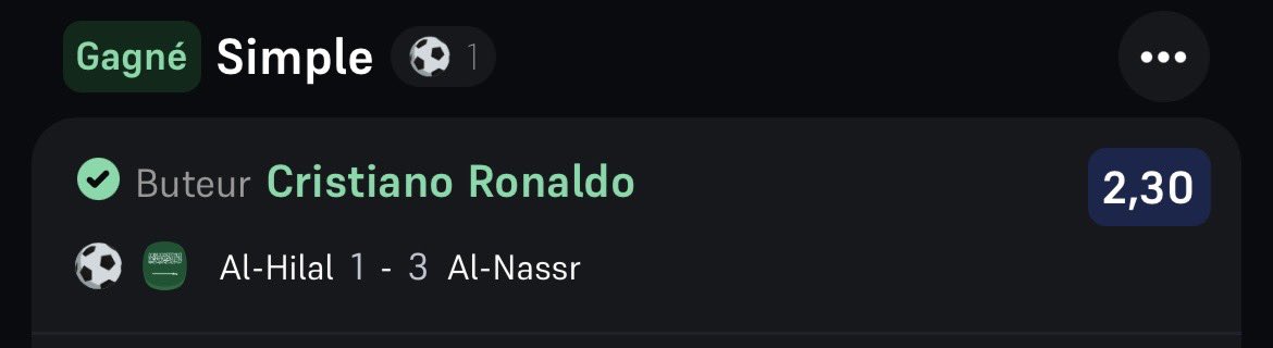 BetWithAirOne94's tweet photo. Perfect aujourd’hui !!

4/4 en ce début de week-end !!

Ça va peter 

#TeamParieur #Perfect #FullWin https://t.co/ue14D9q1La