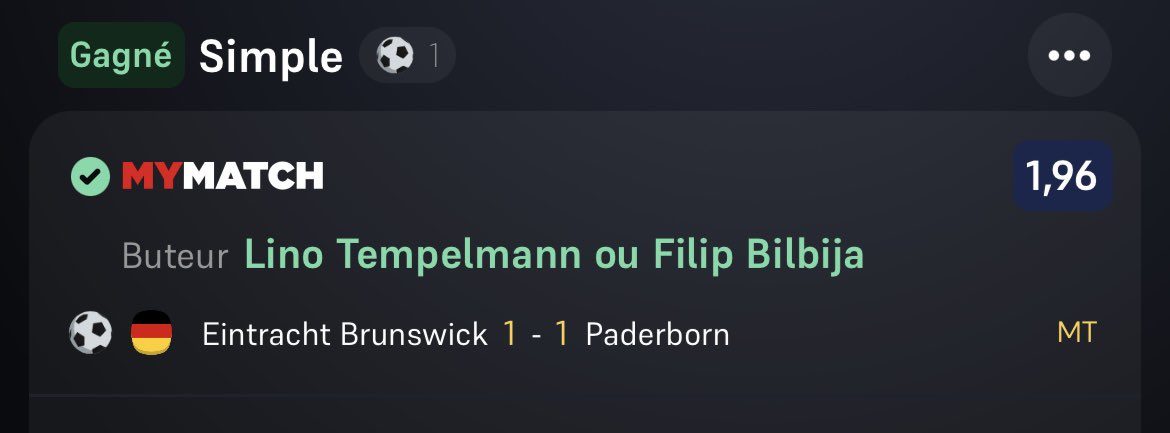 BetWithAirOne94's tweet photo. Perfect aujourd’hui !!

4/4 en ce début de week-end !!

Ça va peter 

#TeamParieur #Perfect #FullWin https://t.co/ue14D9q1La