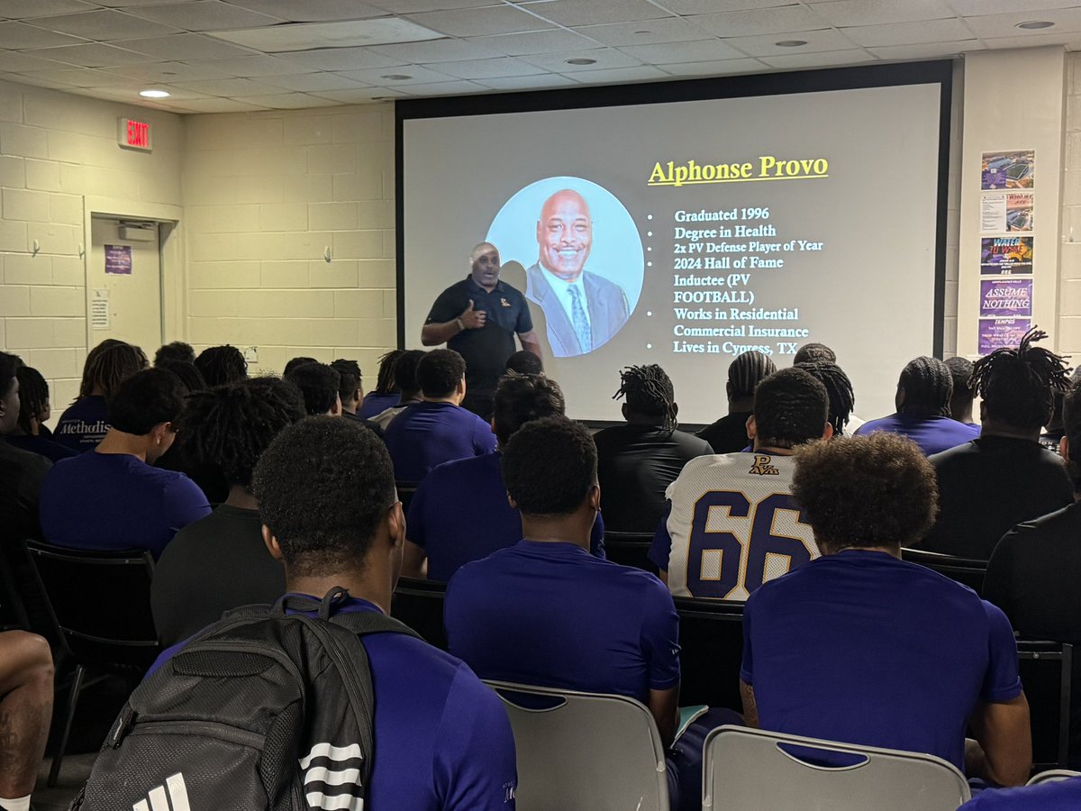 Tremaine Jackson (@coachjack212) on Twitter photo Thanks to <a href="/pvamufb_/">Prairie View A&M Football</a> alumni Alphonse Provo for speaking to our players about the L.A.B. (Life After Ball)!! #WTW Thanks to <a href="/pvamufb_/">Prairie View A&M Football</a> alumni Alphonse Provo for speaking to our players about the L.A.B. (Life After Ball)!! #WTW