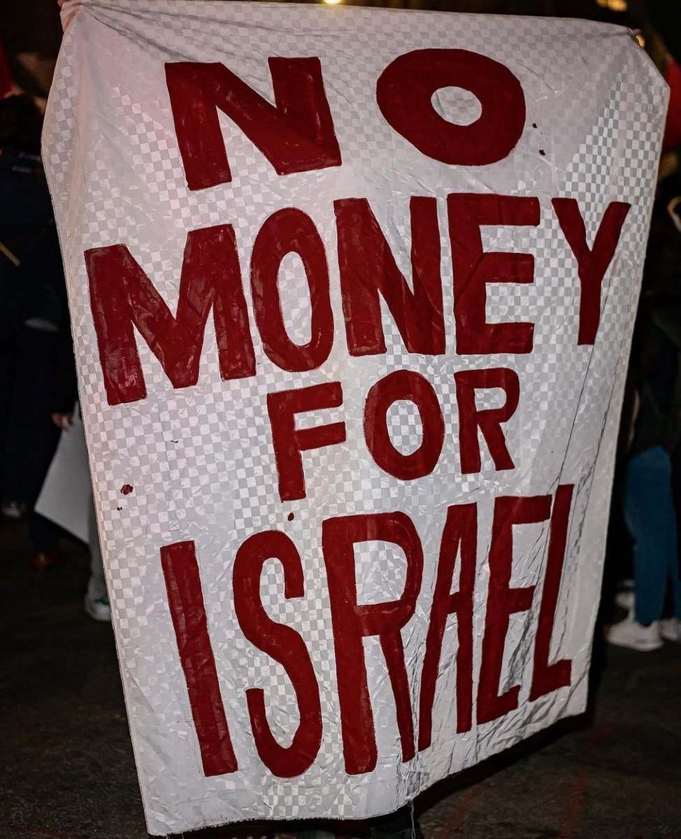 Naila_Ayad's tweet photo. Do not spend your money for lsrael. https://t.co/oLl5n59ruH