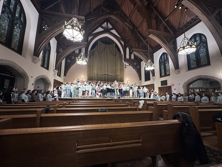 The MSHS Choirs are on our way home after an amazing spring break performance trip to Cleveland &amp; New York City! Highlights include stopping by the Rock &amp; Roll Hall of Fame, performing at Cathedral St. John the Divine, and seeing two shows on Broadway! It was truly unforgettable!