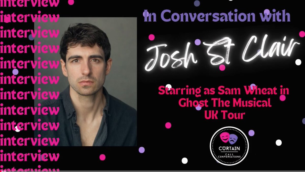 🎭Curtain Call Reviews🎭 (@curtain_callrev) on Twitter photo After interviewing the lovely Josh St Clair last year, I’m finally getting to see him in <a href="/GhostMusicalUK/">GhostMusicalUK</a> at <a href="/thealexbham/">The Alexandra</a> tomorrow afternoon!
You can watch our chat here:
youtu.be/cOOZxI9Gd6w?si… After interviewing the lovely Josh St Clair last year, I’m finally getting to see him in <a href="/GhostMusicalUK/">GhostMusicalUK</a> at <a href="/thealexbham/">The Alexandra</a> tomorrow afternoon!
You can watch our chat here:
youtu.be/cOOZxI9Gd6w?si…