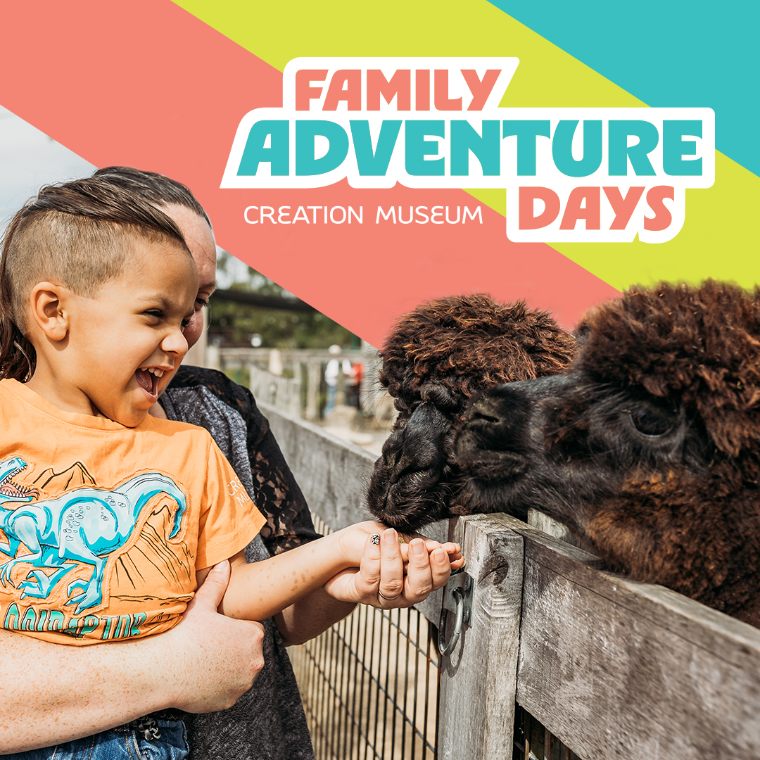 itickets's tweet image. Mondays just got better! 🎉 Join us at the Creation Museum for Family Adventure Days this April &amp;amp; May! Enjoy FREE tours, treats, refillable tumblers, scavenger hunts &amp;amp; more! Kids 10 &amp;amp; under always FREE! 🚀
Get details 👉 bit.ly/FamilyAdventur…