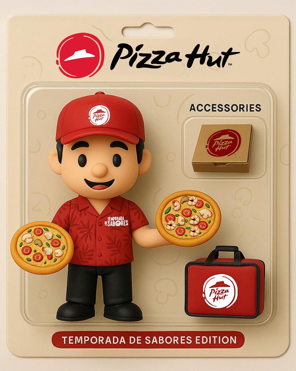 🍕✨ ¡Las estrellas de la Temporada de Sabores llegó en versión cute!

¿Con cuál te quedas 🍤 o 🍗?

#TemporadaDeSabores #PizzaHutRD