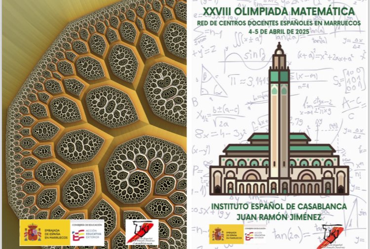 Hoy ha comenzado la XXVIII Edición de las Olimpiadas Matemáticas de los Centros Españoles en Marruecos. En el IE Juan Ramón Jiménez hemos recibido a todo el alumnado participante en una jornada de celebración de la matemática que potencia lo mejor de nuestra comunidad educativa.