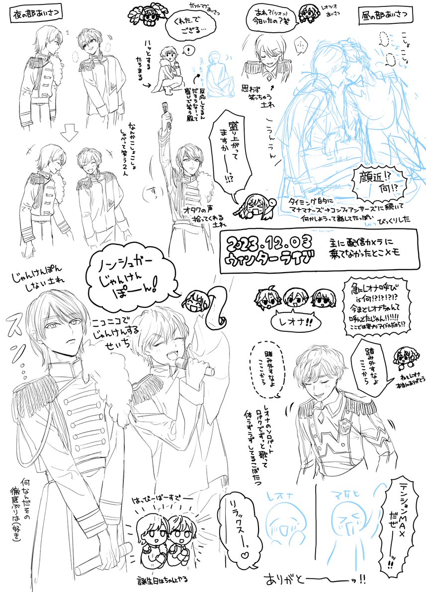 一生完成しないんだろうなっていう2023年ウィンター(⁉︎)のレポ下書きが出てきたので供養します……シクシク…… 