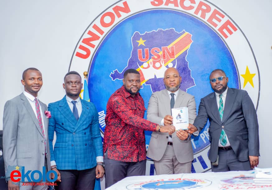 DjossoPapy's tweet photo. Fini le suspens, EKOLO adhere Officiellement dans l'union sacrée de la Nation, ce vendredi 04 avril 2025, un grand événement Politique Pour le Parti EKOLO qui sait faire les choses dans le temps, Félicitations au Président National https://t.co/07k5q2paXn