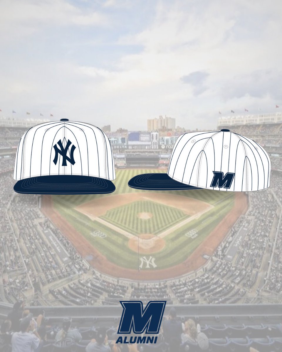 Monmouth Alumni (@monmouthalumni) on Twitter photo Want one of these hats? 🧢 Grab an exclusive Yankees ticket package on May 18 or July 27 with special seating options and a limited-edition Yankees x Monmouth hat—featuring our redesigned 2025 logo 👀
Visit monmouth.edu/alumni/alumni-… to learn more and snag yours! Want one of these hats? 🧢 Grab an exclusive Yankees ticket package on May 18 or July 27 with special seating options and a limited-edition Yankees x Monmouth hat—featuring our redesigned 2025 logo 👀
Visit monmouth.edu/alumni/alumni-… to learn more and snag yours!