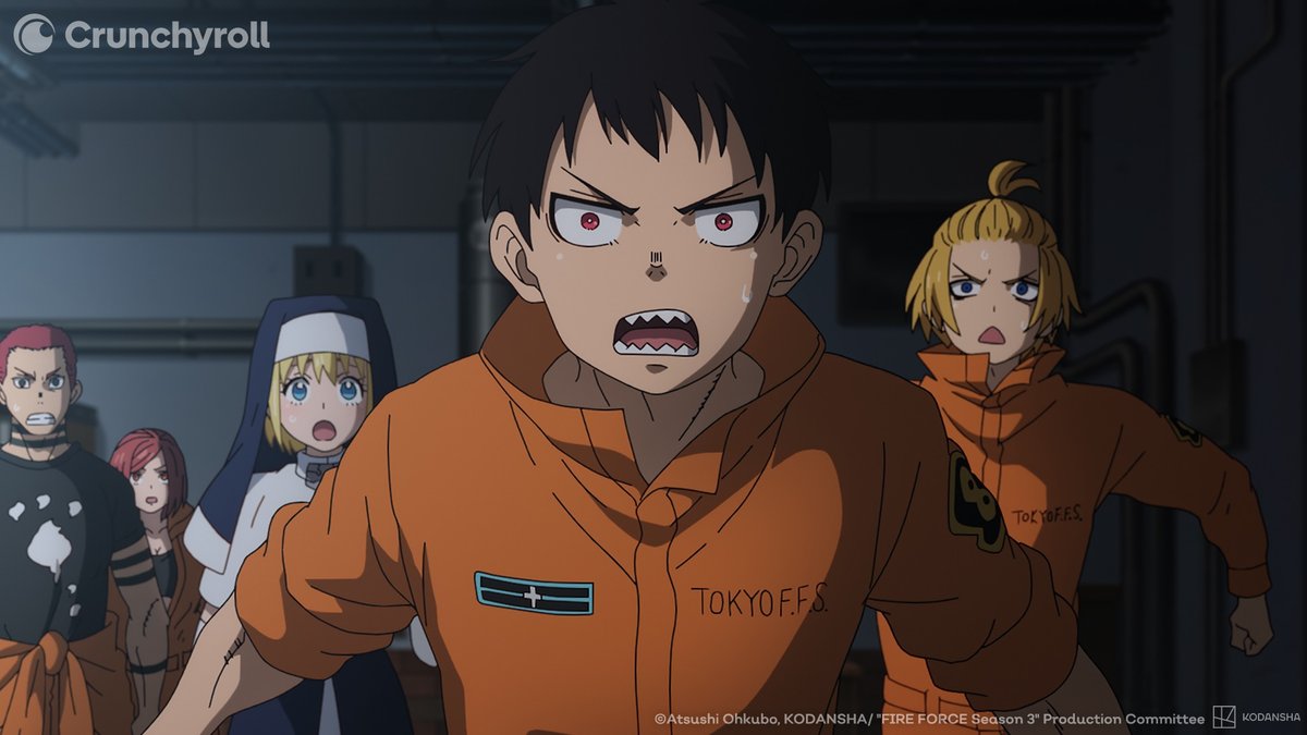 FireForceAnime's tweet image. The wait is over 馃敟 The first episode of Fire Force Season 3 is out now!
馃挜MORE: got.cr/FireForceS3-1