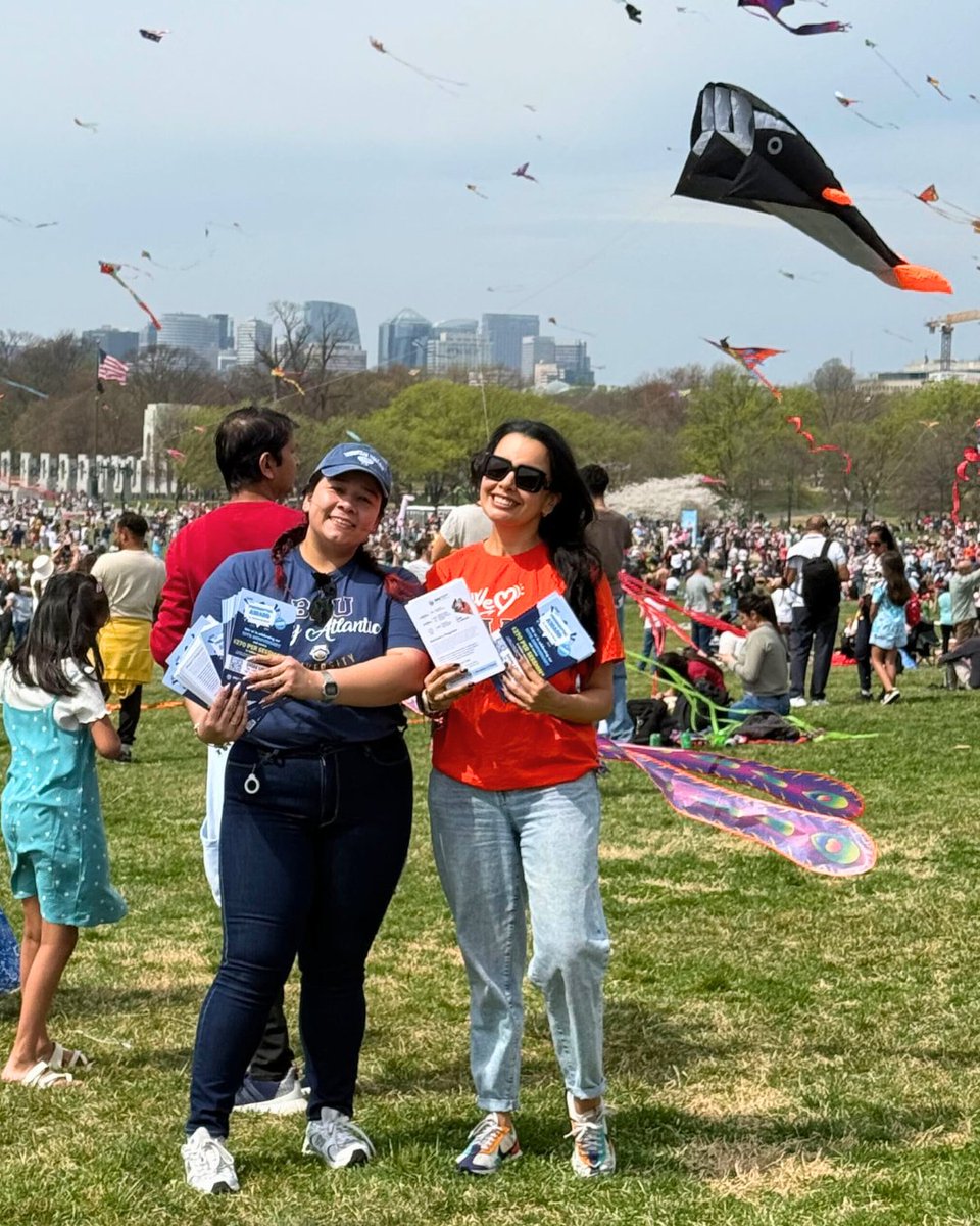 Our BAU students proudly represented BAU at the annual Cherry Blossom Kite Festival in Washington, D.C. last weekend! A perfect day to celebrate culture, community, and creativity under the cherry blossoms.
🌸Join us this weekend from 2PM - 6PM 🌸 ✨ See you at the festival! #bau