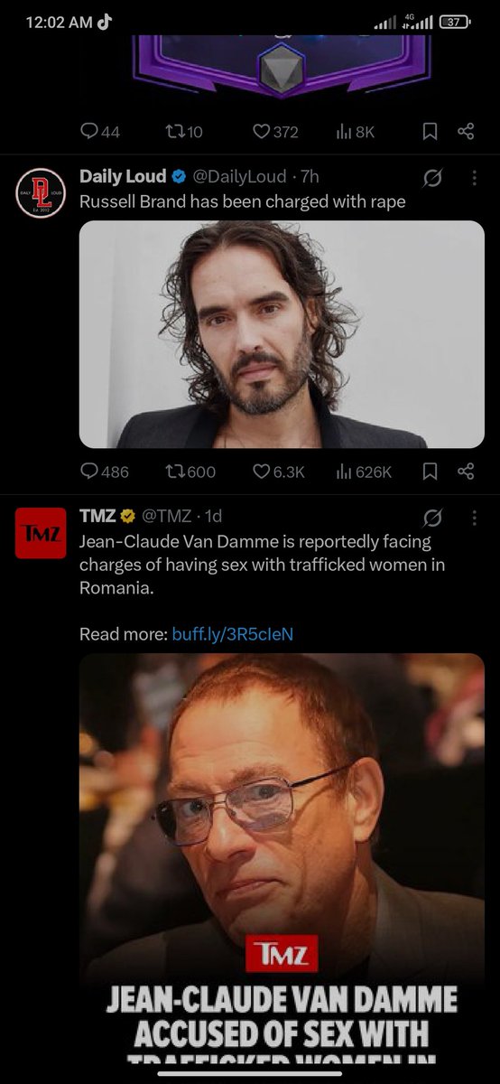 Jay_moh's tweet image. WTF is my timeline? #RussellBrand #vandamme