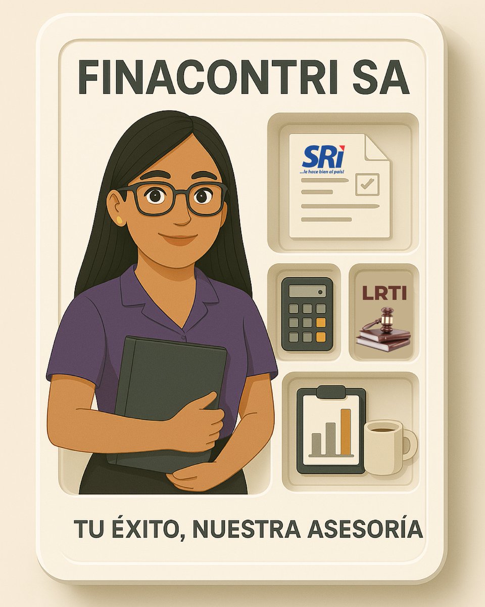 finacontri's tweet photo. 🎁 ¡Si tuvieras un kit contable y financiero ideal… sería este!
En Finacontri S.A reunimos todo lo que tu negocio necesita para crecer con respaldo, orden y estrategia.

📦 Asesoría tributaria ✅
📊 Contabilidad clara y al día ✅
💰 Finanzas que impulsan tu futuro ✅ https://t.co/ZyGB7pbmgK