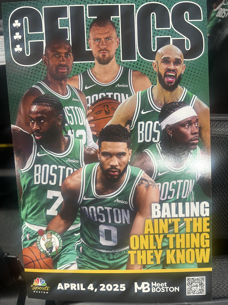 NoaDalzell's tweet photo. Everyone gets one of these tonight at TD Garden https://t.co/sKiJqPfRMm