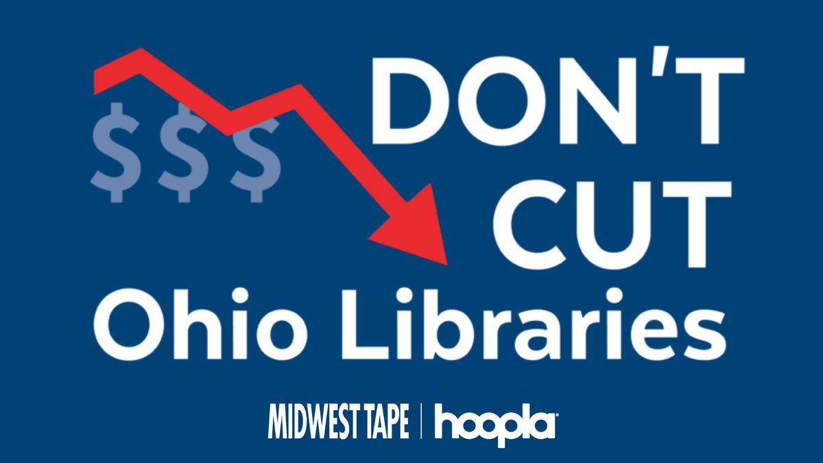 Support your local libraries! 📚🤝 At Hoopla, we believe in the power of libraries to transform communities. Ohio is our home, and we’re proud patrons. Help us keep these vital resources strong.  
 
🗣️ Take action now: olc.org/government-rel…

#hereforlibraries #dontcutmylibrary
