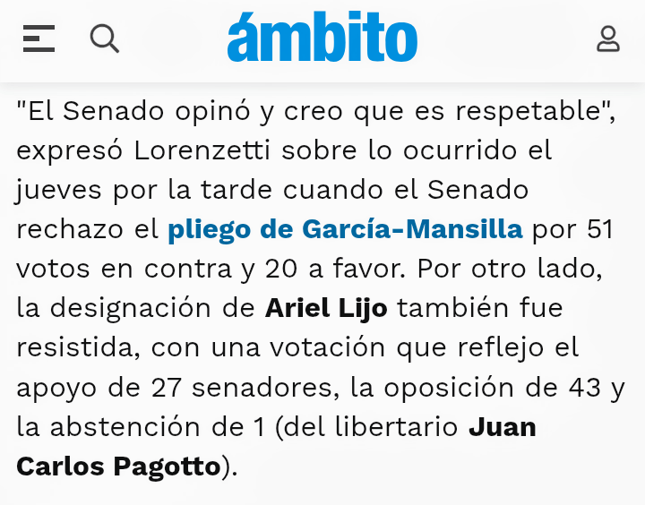 MarceloNardone's tweet photo. Los únicos rechazos que recibió el pliego de GM en la previa fueron por su posición provida. De su trayectoria, nada que decir. Lijo es sindicado como corrupto, habia varios rechazos a su postulación pero aún así, para la "Casta", eso es menos grave que ser católico y provida. https://t.co/Bzm4CsP0ca