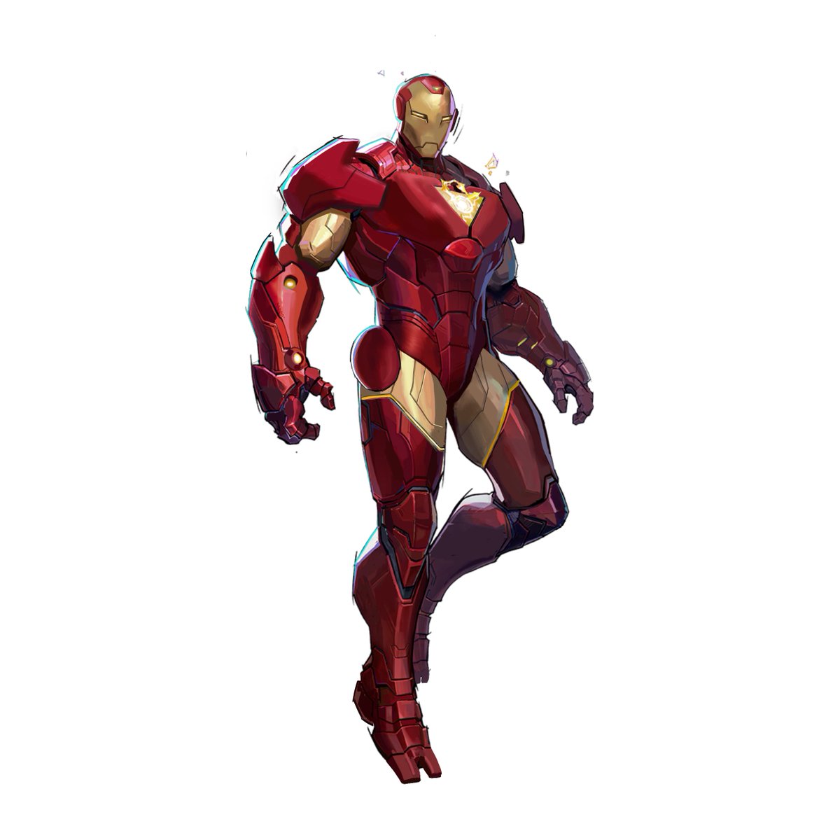 NoEndZone2's tweet photo. Iron Man: Extremis skin concept https://t.co/KijwJu7IZD