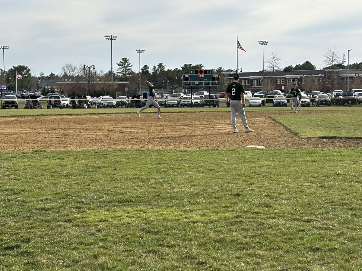After a rainout yesterday, Baseball gets their home opener against Pembroke today with Dan Lomba on the mound.