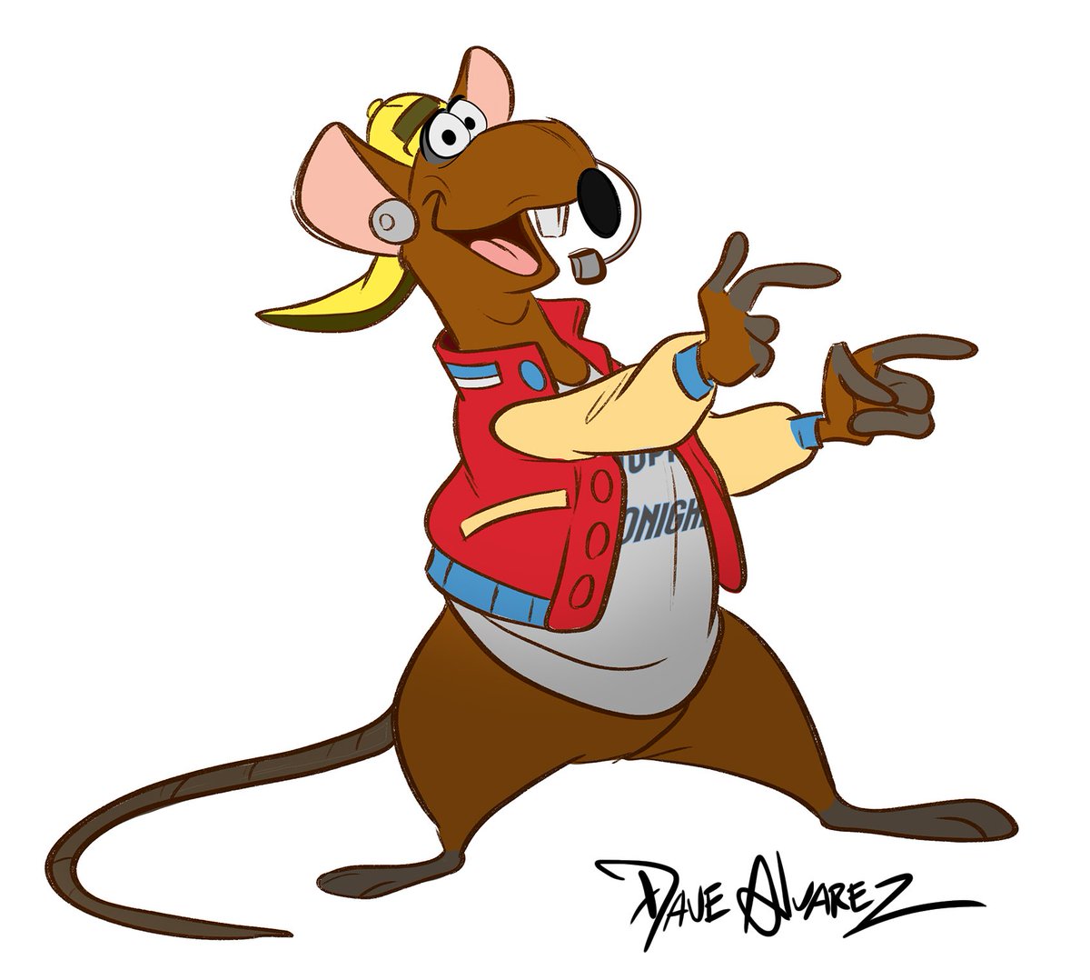 DAlvarezStudio's tweet image. This week's @TheMuppets  featured character is Rizzo the Rat!

#TheMuppets70 #disney #muppetshow #muppets #characterdesigner #characterartist #DaveAlvarez #JimHenson #Disney #muppetvision3d