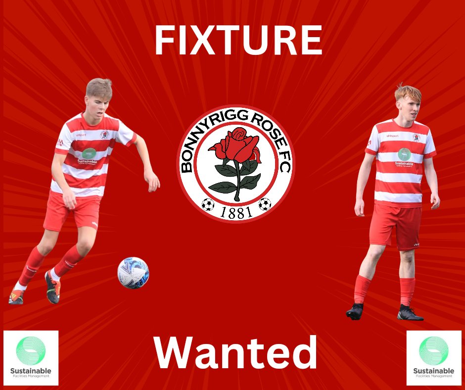 We are looking for a fixture 11th or 13th April.

Happy to play 18s or 20s team.
