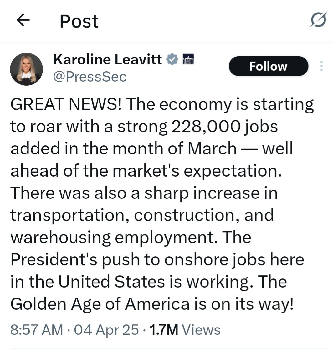You. Have. To. Be. Kidding. For real?! I thought it was a posting by <a href="/TheOnion/">The Onion</a>  "The Golden age of America is on its way"?!? People disappearing, no due process, dracodian cuts to life saving programs at home and abroad, stock market in a nose dive, cozying up to Putin. Golden?