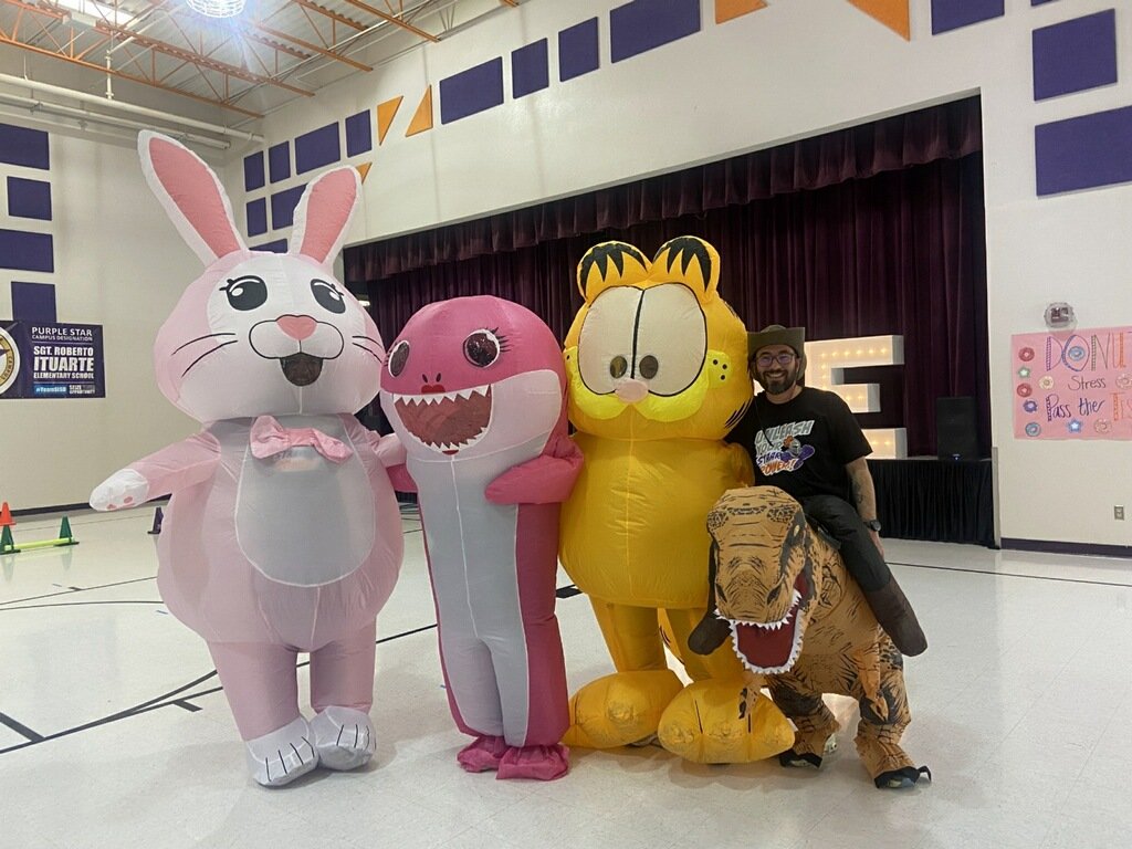 JMagdalen_IES's tweet image. Our STAAR pep rally was amazing! It was great to see the excitement on our kiddos faces. So proud of this dedicated 5th grade team! #AllIn #TeamSISD #ItsAnItuarteThing