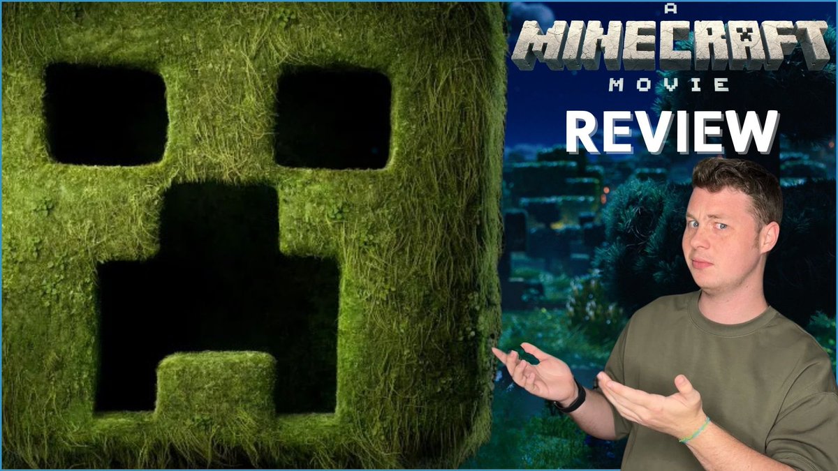 Caleb_Talks's tweet photo. Want to know my thoughts on “A MINECRAFT MOVIE”? Well, here it is!

#Minecraft #movie #moviereview #film #aminecraftmovie

https://t.co/ydQbbn1a2p https://t.co/Z3Timzkun1