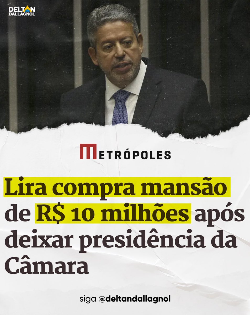 deltanmd's tweet photo. 🤔 A CONTA não fecha. O jornalista Paulo Cappelli detalhou com precisão os números da compra da nova mansão de Lira no Lago Norte, em Brasília.

 R$ 10 milhões: valor da mansão comprada por Lira
R$ 7 milhões e R$ 3 milhões: financiamento e entrada, respectivamente
R$ 100 mil por mês: valor estimado da parcela, segundo simulações
R$ 35 mil: salário líquido de Lira
R$ 5,9 milhões: patrimônio declarado por Lira em 2022

O valor da nova mansão representa quase o dobro dos bens e do dinheiro que Lira possuía três anos atrás. O valor da parcela supera 3 vezes o salário de Lira na Câmara.

💬 Você acha que essa matemática fecha? Comente 👇

 📲 Siga meu perfil para receber mais conteúdos como este e lutar comigo contra os abusos do STF e do governo Lula!