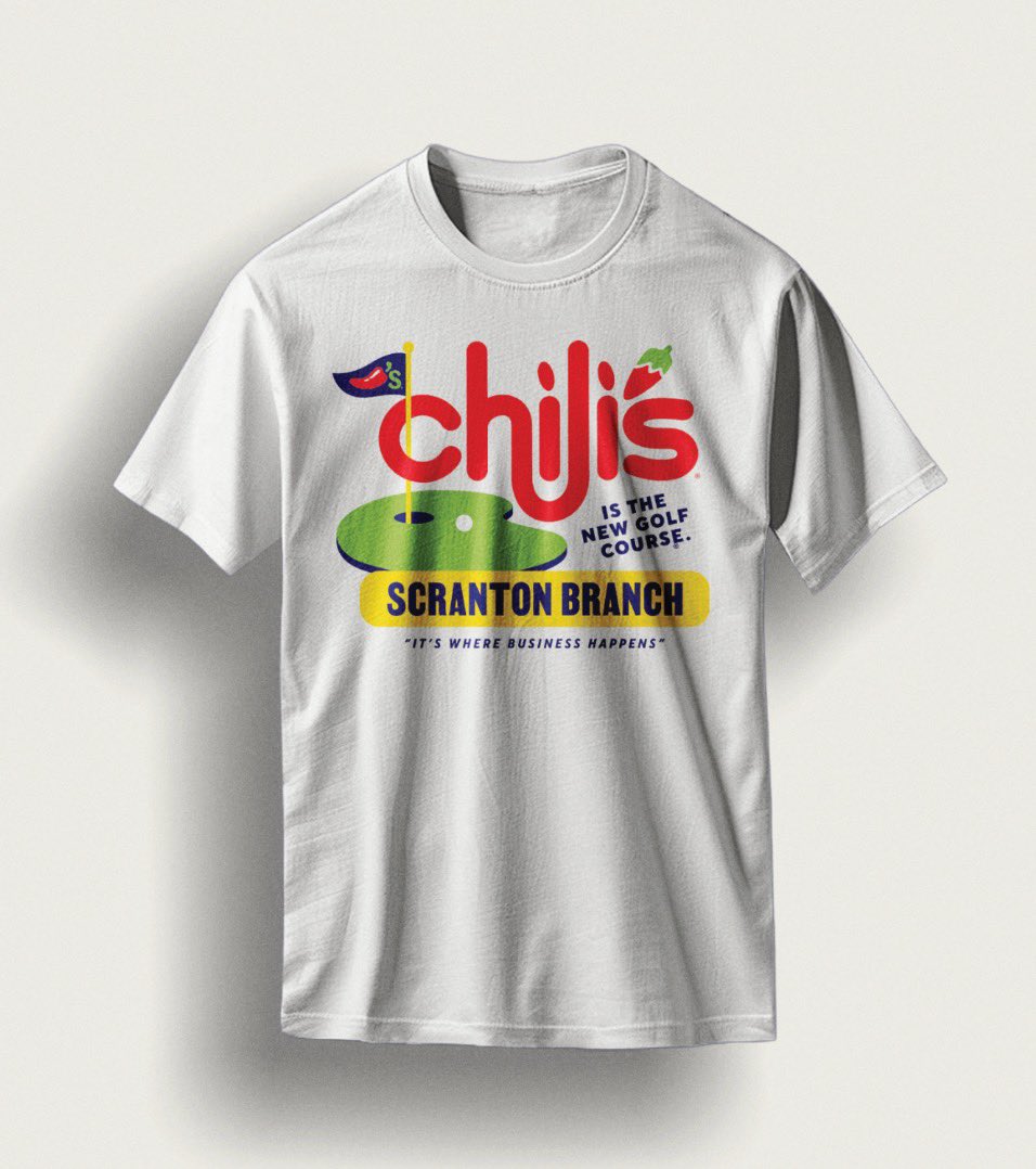 Don’t tell anyone but we’re giving away 100 of these shirts on April 7th to celebrate the opening of Chili’s Scranton Branch!!!