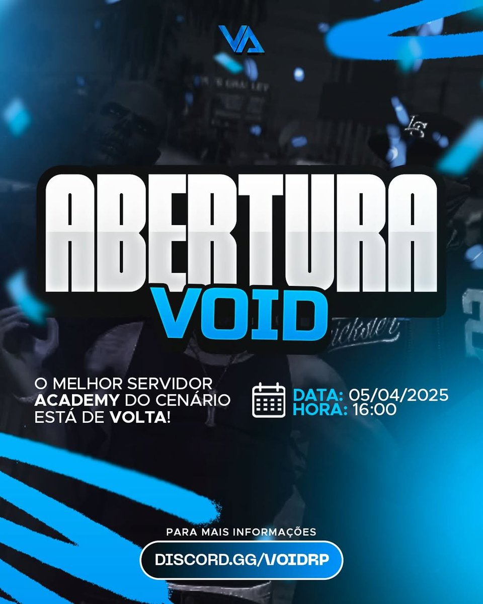 AMANHÃ 16:00 A VOLTA! 
discord.gg/voidrp