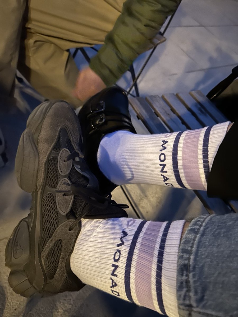 btw me and <a href="/jennyioana/">jenny</a> found out that we got matching socks hahaha💜