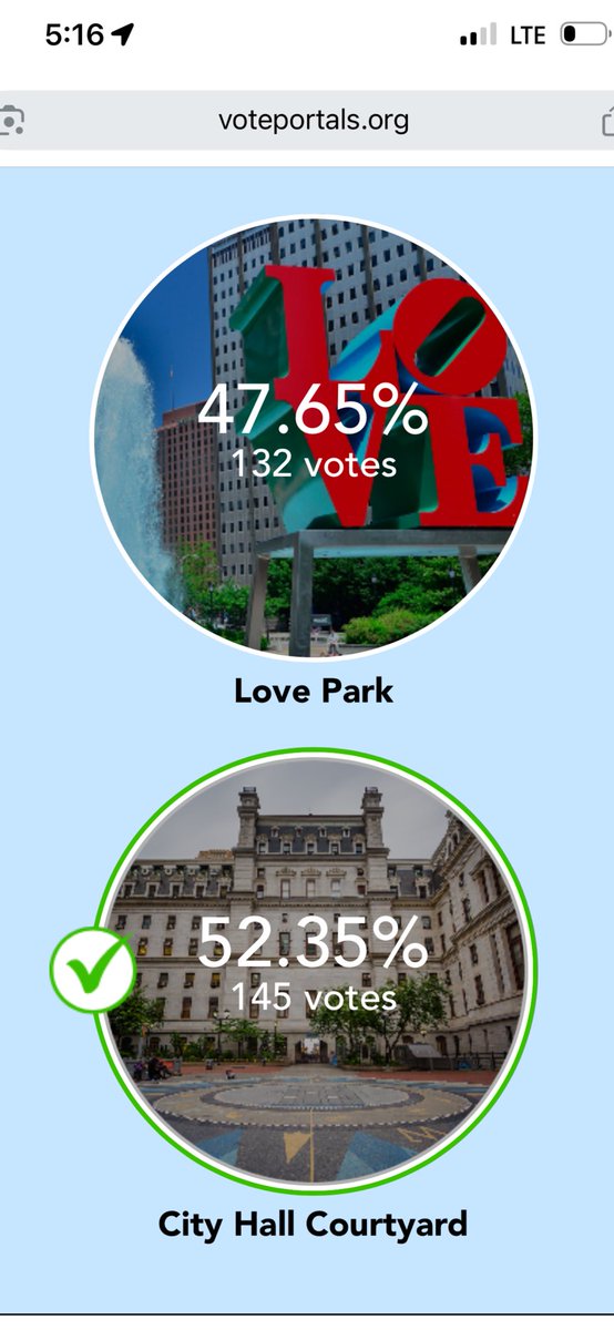 CalsCorner1993's tweet photo. Philly, we need your voice!
Where should the next Philadelphia Portal go?

LOVE Park or City Hall Courtyard?

Cast your vote and help shape a global connection right here in our city.

https://t.co/MDceyHFCrL
#PhiladelphiaPortal #PhillyVotes #LOVEpark #CityHall #Philly https://t.co/5fgyvCTAq6