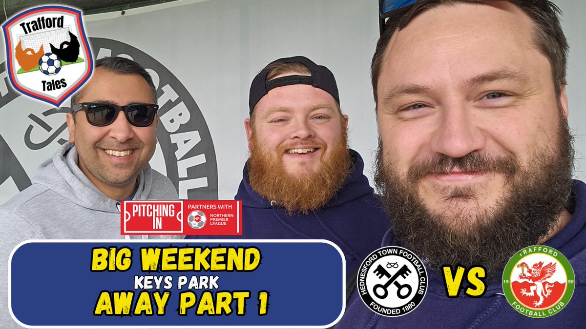Part One of our big weekend away is here as <a href="/FCTrafford/">Trafford FC</a> face <a href="/Hednesford_Town/">Hednesford Town FC</a>  Check out all our prematch antics right up to kick off! 

We were joined by our good friend <a href="/ajkundi19/">Aj Kundi</a> for this as he put us up for the weekend. What a gent!   

 youtu.be/hXtqIEJinLg