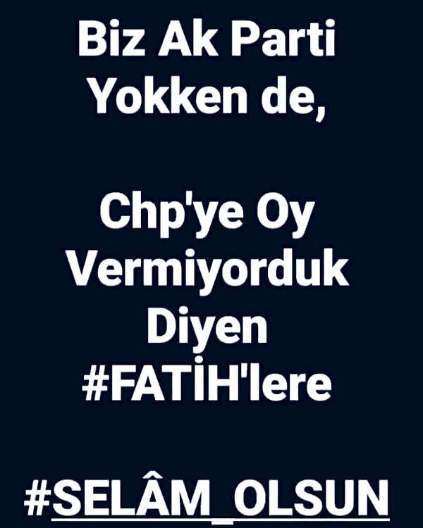 CHP’YE ÖMRÜNDE HİÇ OY VERMEYENLER BURDA Mİ…???