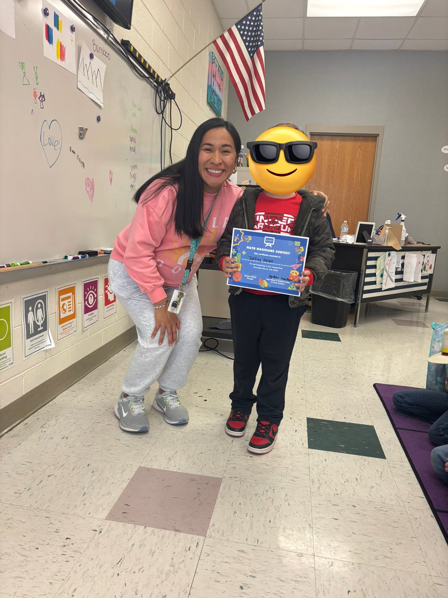 Mrs_Stephy's tweet photo. For the past 2 years, I've had the joy of implementing the Math Magicians Contest! 🎉✨ First graders were so excited to participate and show off their skills. The contest helps them learn and become mentally faster in math. 🧠💡
#UnitingOurWorld @ParticipateLrng https://t.co/FpF3QoPbey