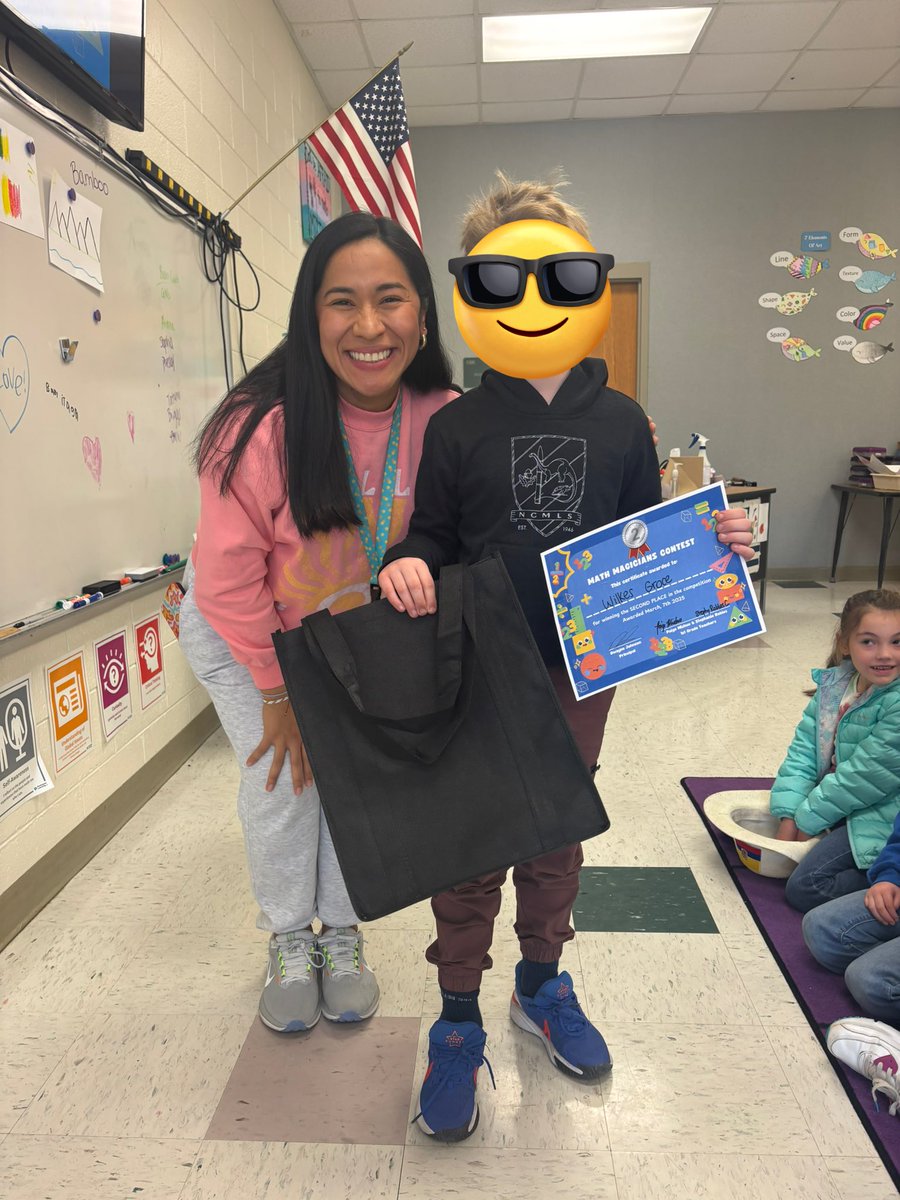 Mrs_Stephy's tweet photo. For the past 2 years, I've had the joy of implementing the Math Magicians Contest! 🎉✨ First graders were so excited to participate and show off their skills. The contest helps them learn and become mentally faster in math. 🧠💡
#UnitingOurWorld @ParticipateLrng https://t.co/FpF3QoPbey