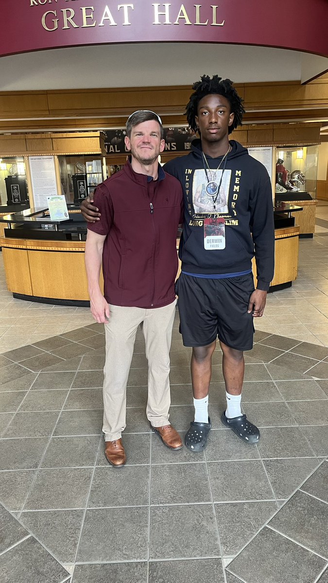Derwin Fields (@dirrrtt9) on Twitter photo #AGTG blessed to receive a offer from Florida State University ππΎπ <a href="/FSUFootball/">FSU Football</a> <a href="/LawrencHopkins/">Lawrence Hopkins</a> <a href="/COJO_MC/">Corey Mclaurin</a> <a href="/FSU_Recruiting/">Seminoles Recruiting</a> #AGTG blessed to receive a offer from Florida State University ππΎπ <a href="/FSUFootball/">FSU Football</a> <a href="/LawrencHopkins/">Lawrence Hopkins</a> <a href="/COJO_MC/">Corey Mclaurin</a> <a href="/FSU_Recruiting/">Seminoles Recruiting</a>