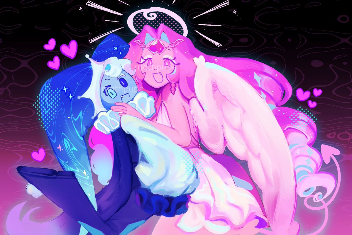 SHADOWSUGAR YURI IS BACK ON THE MENU!!!!!!!!!!!!!!!!! #eternalsugarcookie #shadowmilkcookie #cookierun