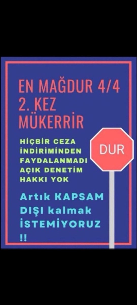 #AftanBaskasıYalan COVİD İNFAZ YASASI AF DEĞİL ANAYASAL HAKTIR..
HAKKIMIZI VERİN!!180