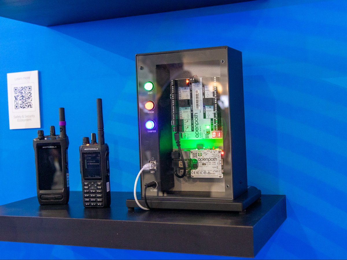 MotoSolutions's tweet image. The journey towards a safer, more secure future continues beyond #ISCWest 2025. 

Thanks to all who stopped by #MotorolaSolutions’ booth to discover how our integrated safety and #security ecosystem can help transform your operations.