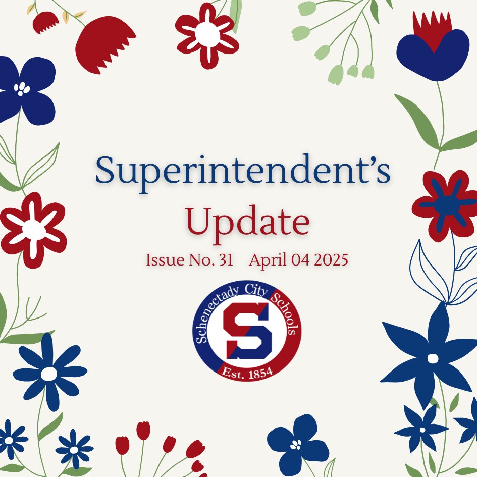 Click on the link to open Superintendent Cotto’s update for this week:  schenectadyschools.org/o/scsd/page/di… 
Have a great weekend.