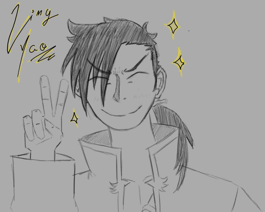 SammDCrow's tweet photo. LINNGGGGGGGGGGGG sketch or whatever idk he's so silly #fmab #lingyao https://t.co/XJXzLnCwMO