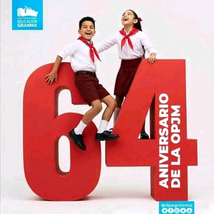 HEdgepatri's tweet photo. En la E/P MA se celebra la Creación de la OPJM con encuentros deportivos y otras actividades.Nuestros pioneros son felices aquí.
@vamospormás
@DgeHE15891 https://t.co/aaDQ9qUfO3