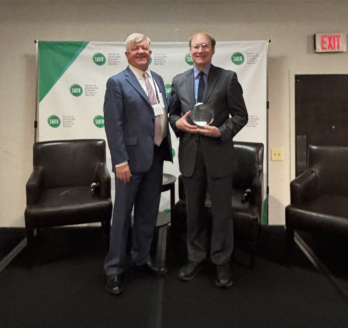 SABEW (@sabew) on Twitter photo Congratulations to the 2025 SABEW President's Award recipient, <a href="/JamesTMadore/">James T. Madore</a>! Thank you for your dedication and service to our organization! #SABEW25 Congratulations to the 2025 SABEW President's Award recipient, <a href="/JamesTMadore/">James T. Madore</a>! Thank you for your dedication and service to our organization! #SABEW25