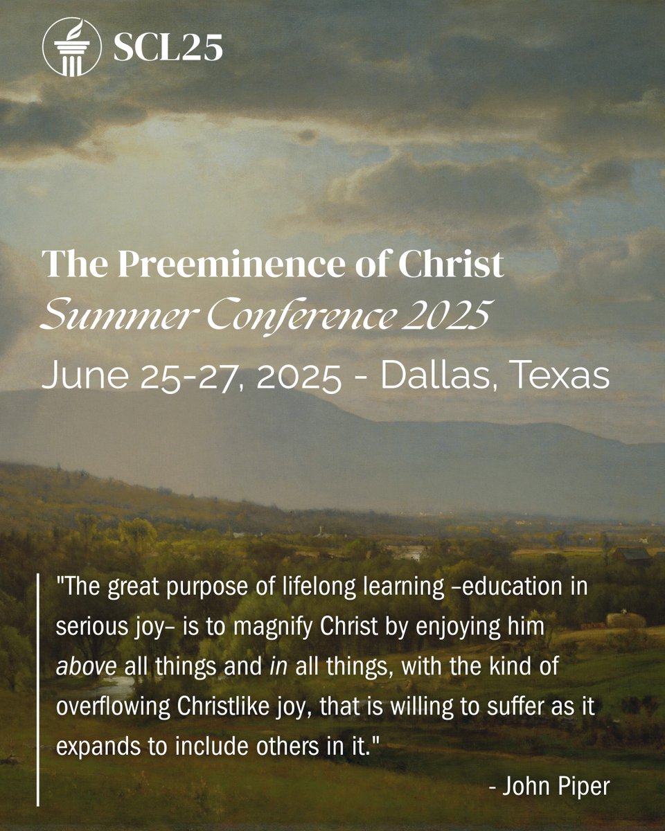 JoinSCL's tweet image. SCL Members save $60 with early bird pricing until April 25!
Click here to register: societyforclassicallearning.org/summerconferen…
#SCL #SCLSummerConference