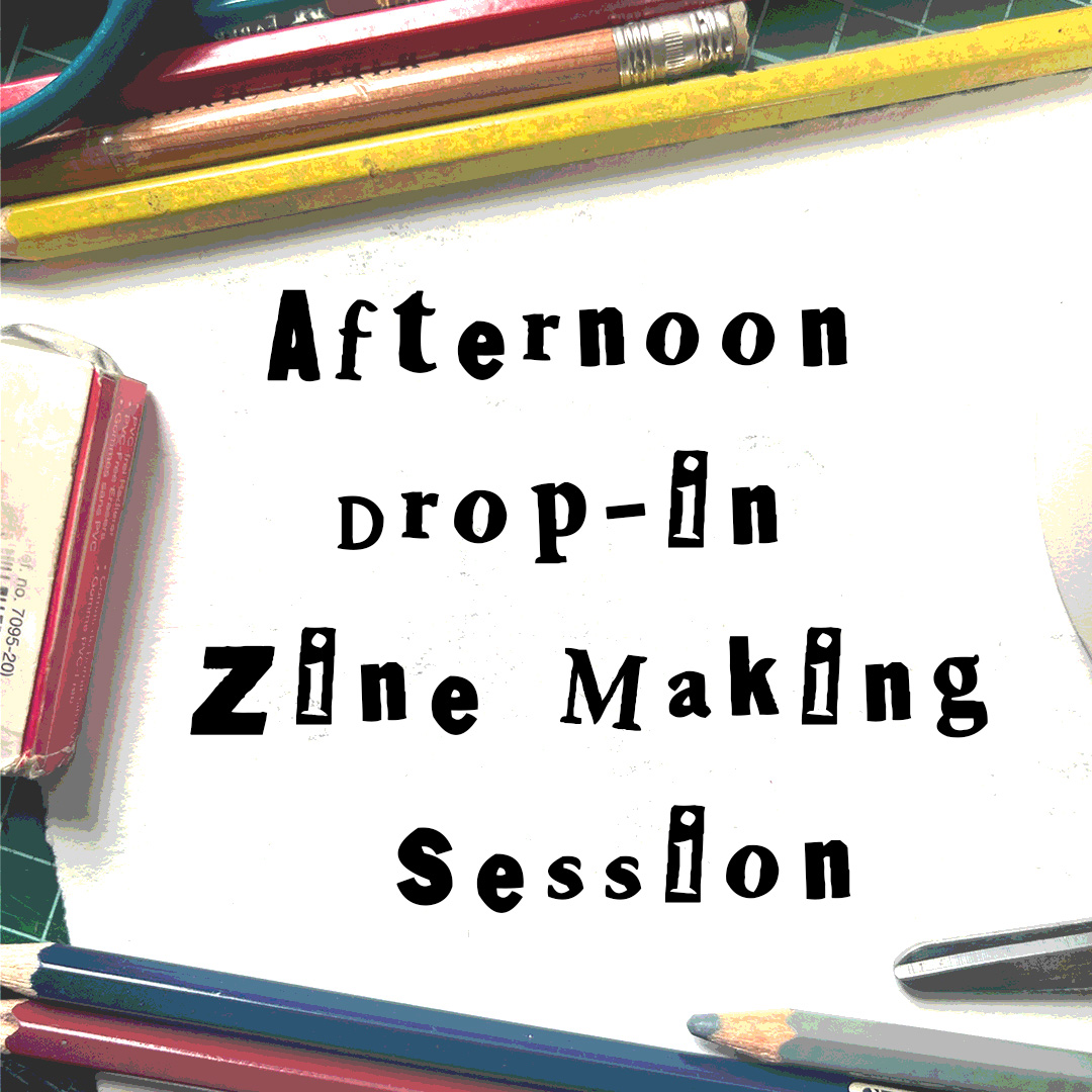 Tomorrow afternoon we’re hosting a drop-in zine making session! Come along and get cracking on a zine project or two in a friendly community setting.

Everyone is welcome! Bookings are not required so pop in anytime from 1 - 2:30pm.

facebook.com/share/1BQgFh5b…