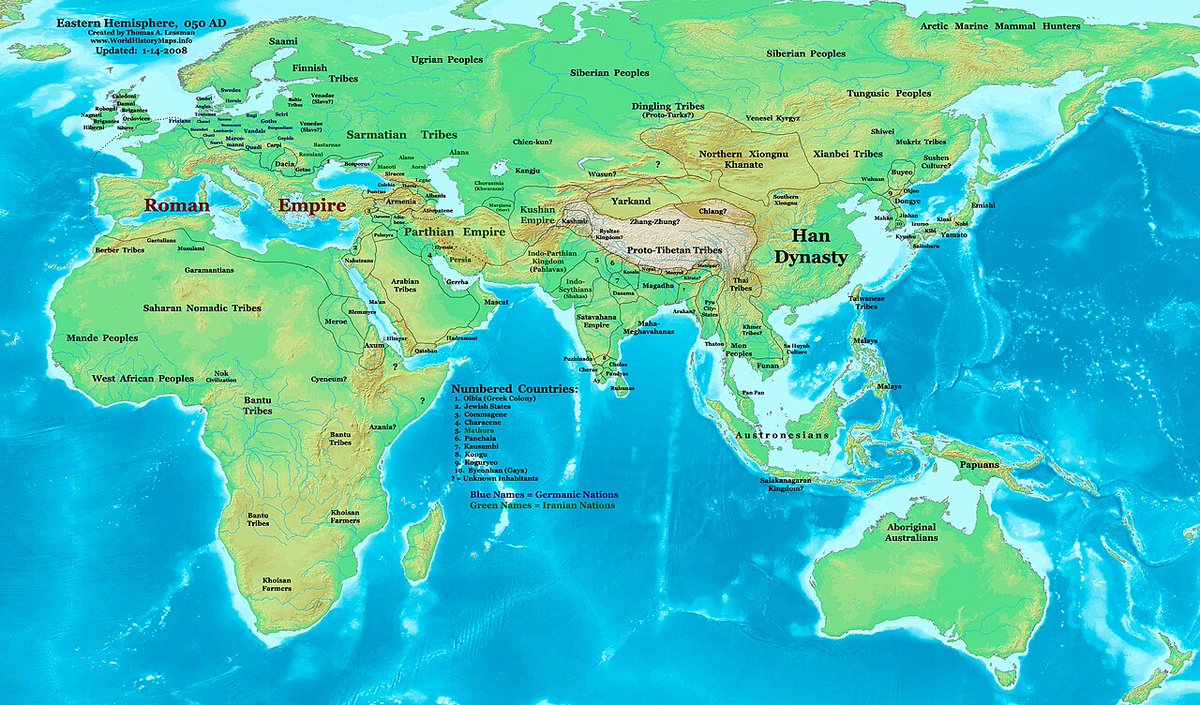 What do you think may have happened if General Ban Chao and his emissary Gan Ying had established direct contact with Rome?

End of 🧵.

🚨 If you liked this post, please Share and Follow!